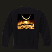 Moonscape Sepia on Blk - Sweat Shirt