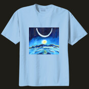 moonscape in color - 100% Cotton Tee