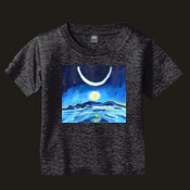 moonscape in color - Toddler T Shirt