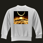 moonscape in orange mustard - Sweat Shirt