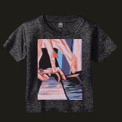 Piano Player full color - Toddler T Shirt
